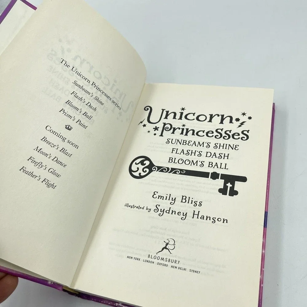 Unicorn Princesses By Emily Bliss Sunbeam, Flash, and Bloom's Stories 3 in 1